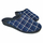 Pánské pohodlné textilní pantofle modré