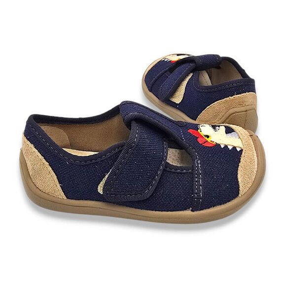 BAREFOOT detské papuče modré