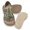 Detské barefoot papuče, prezuvky zelené