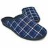 Pánské pohodlné textilní pantofle modré